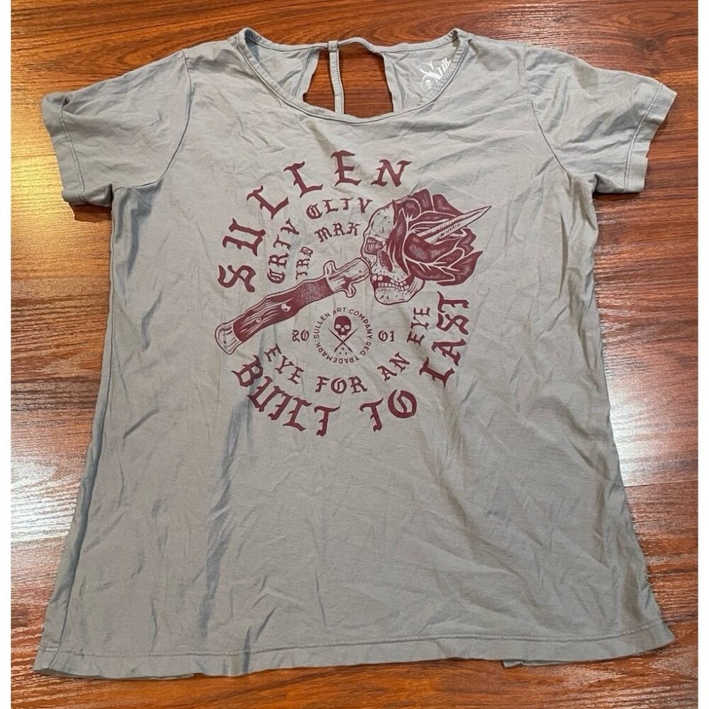 SULLEN ANGEL EYE FOR AN EYE TEE SZ MEDIUM
